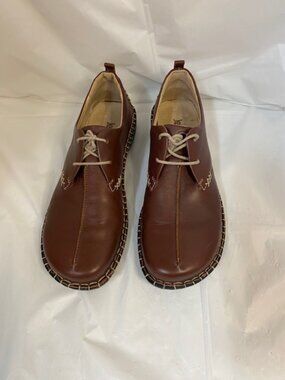 Josef Seibel Lindsay Fisherman Leather Loafers  Size 39 = US 8-8.5